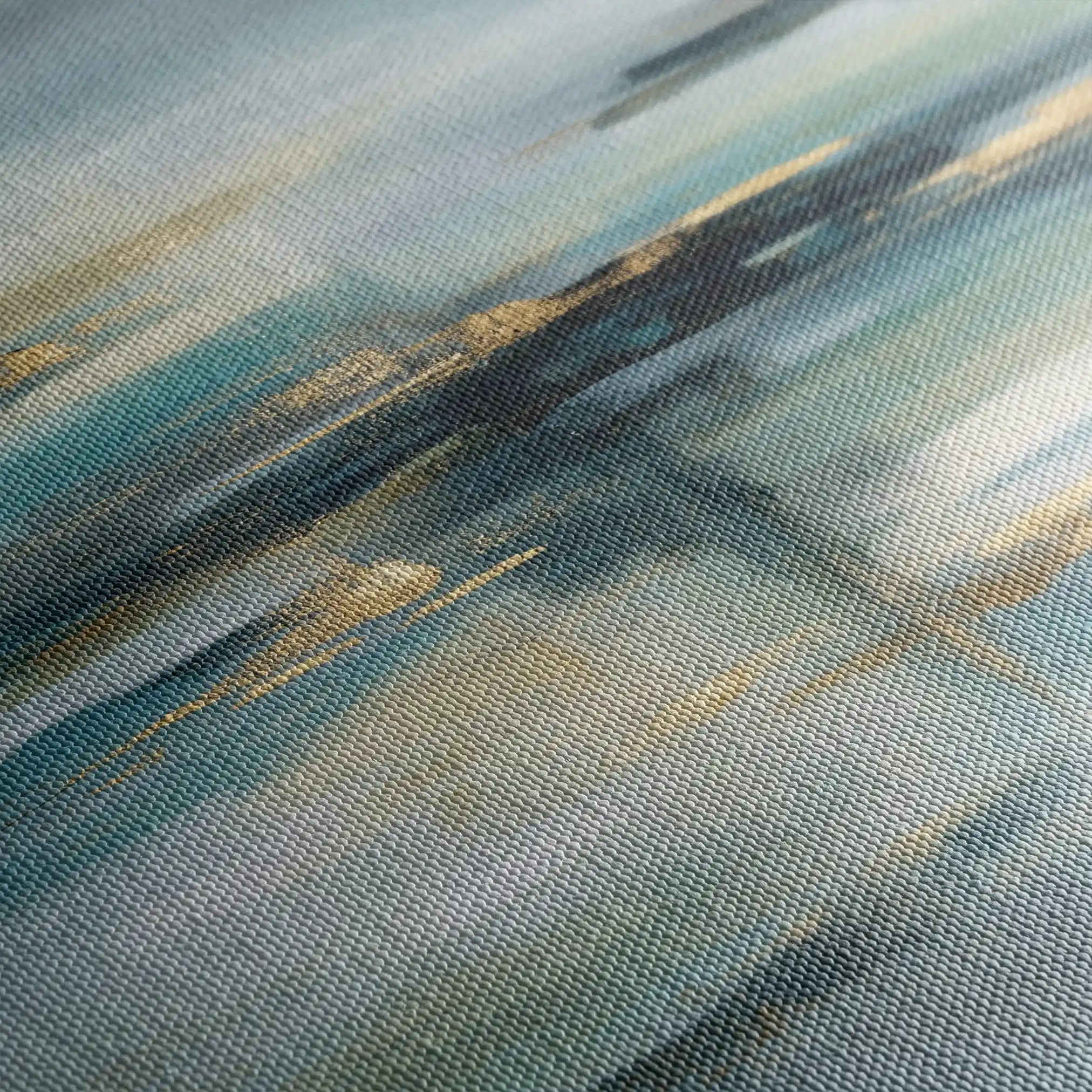 Abstract 1331 Canvas Art 60 x 60 cm / Black