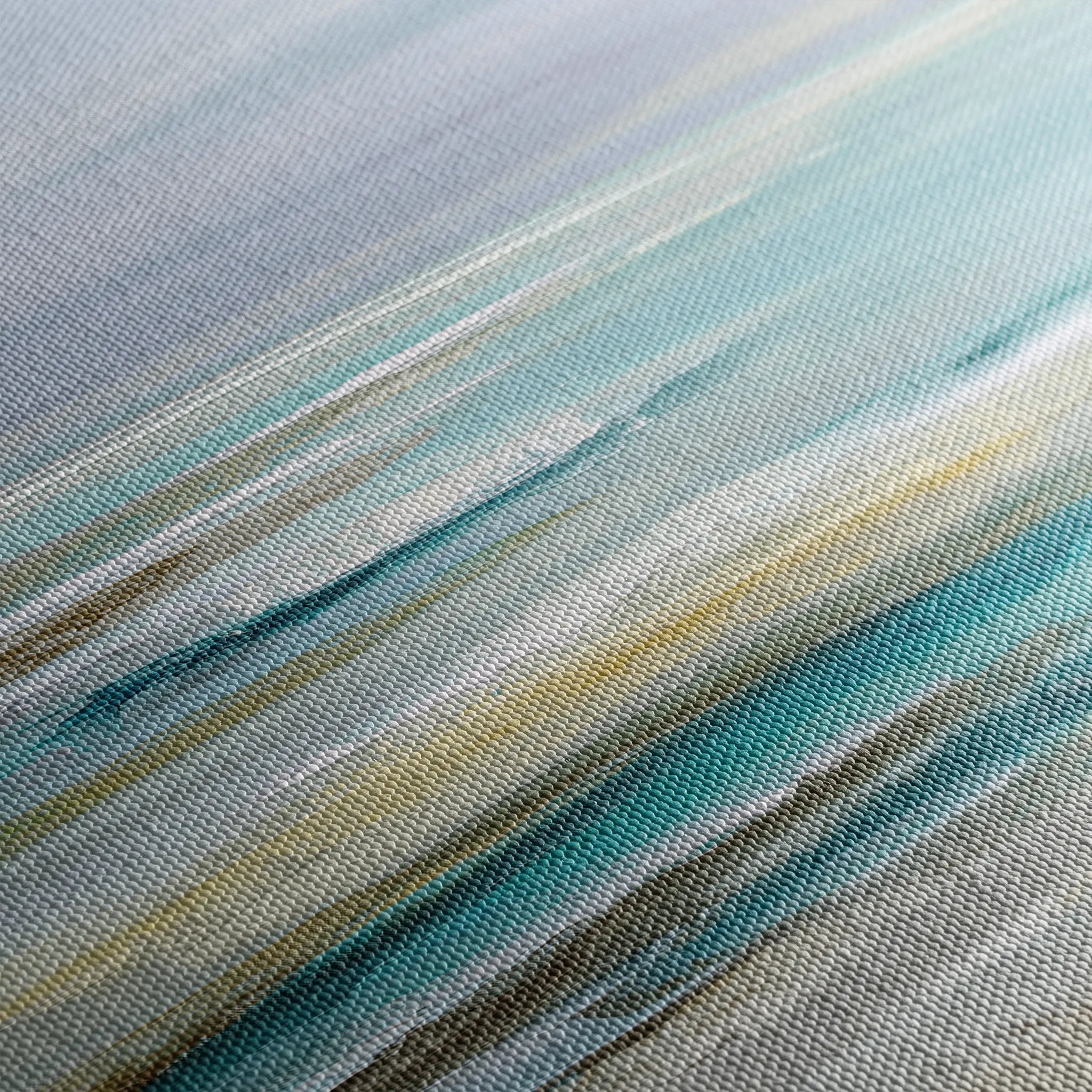 Abstract 1337 Canvas Art 16" x 16" / 40 x 40 cm / Black
