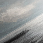 Abstract 1339 Canvas Art 16" x 16" / 40 x 40 cm / Black