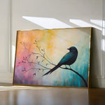 Animals 134 Canvas Art 18" x 24" / 45 x 60 cm / Black