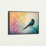 Animals 134 Canvas Art 18" x 24" / 45 x 60 cm / Black