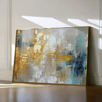 Abstract 134 Canvas Art 60 x 40 cm / Black