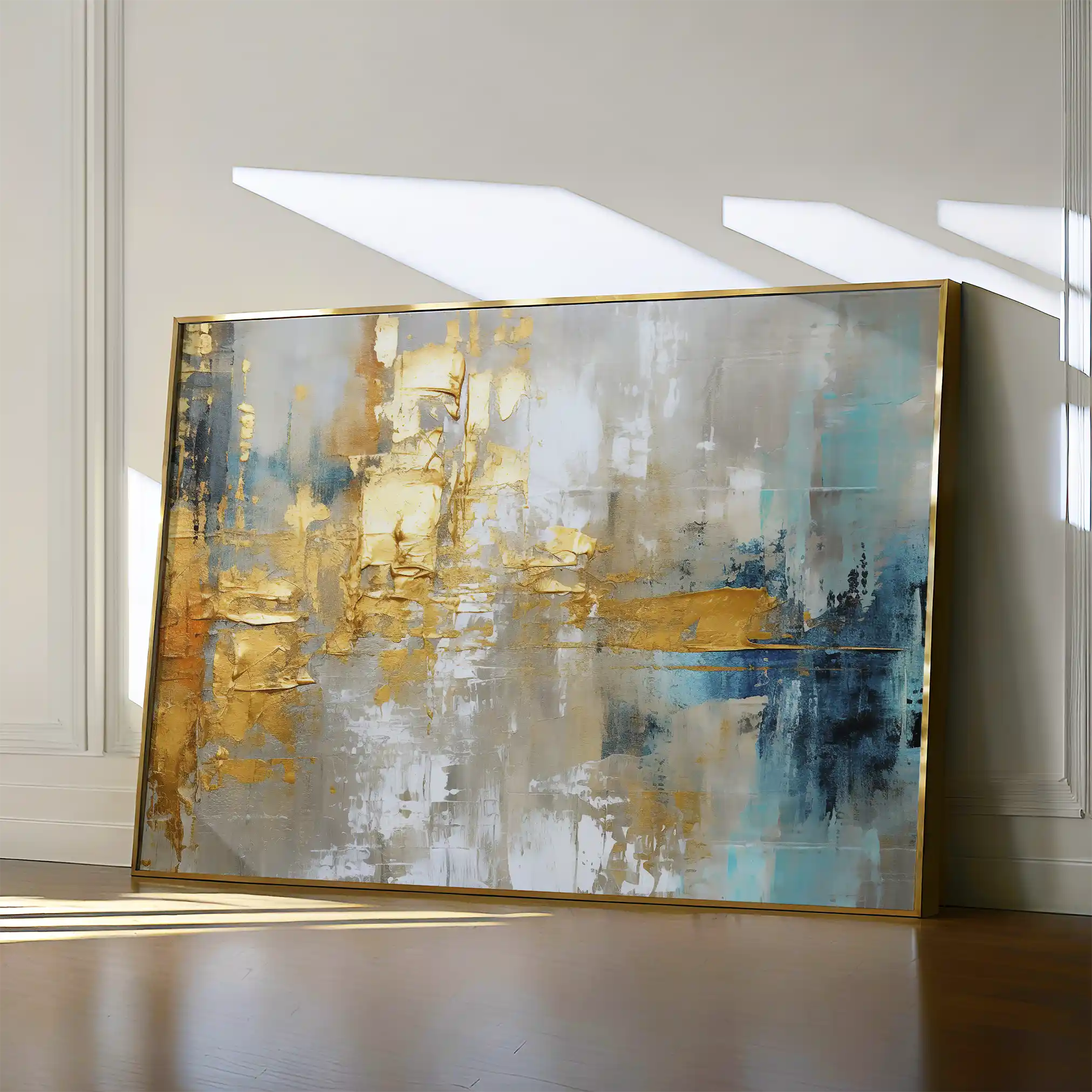 Abstract 134 Canvas Art 60 x 40 cm / Black