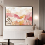 Boho 134 Canvas Art 18" x 24" / 45 x 60 cm / Black