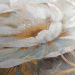 Floral 134 Canvas Art 60 x 40 cm / Black