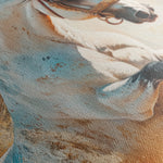 Horses 134 Canvas Art 18" x 24" / 45 x 60 cm / Black