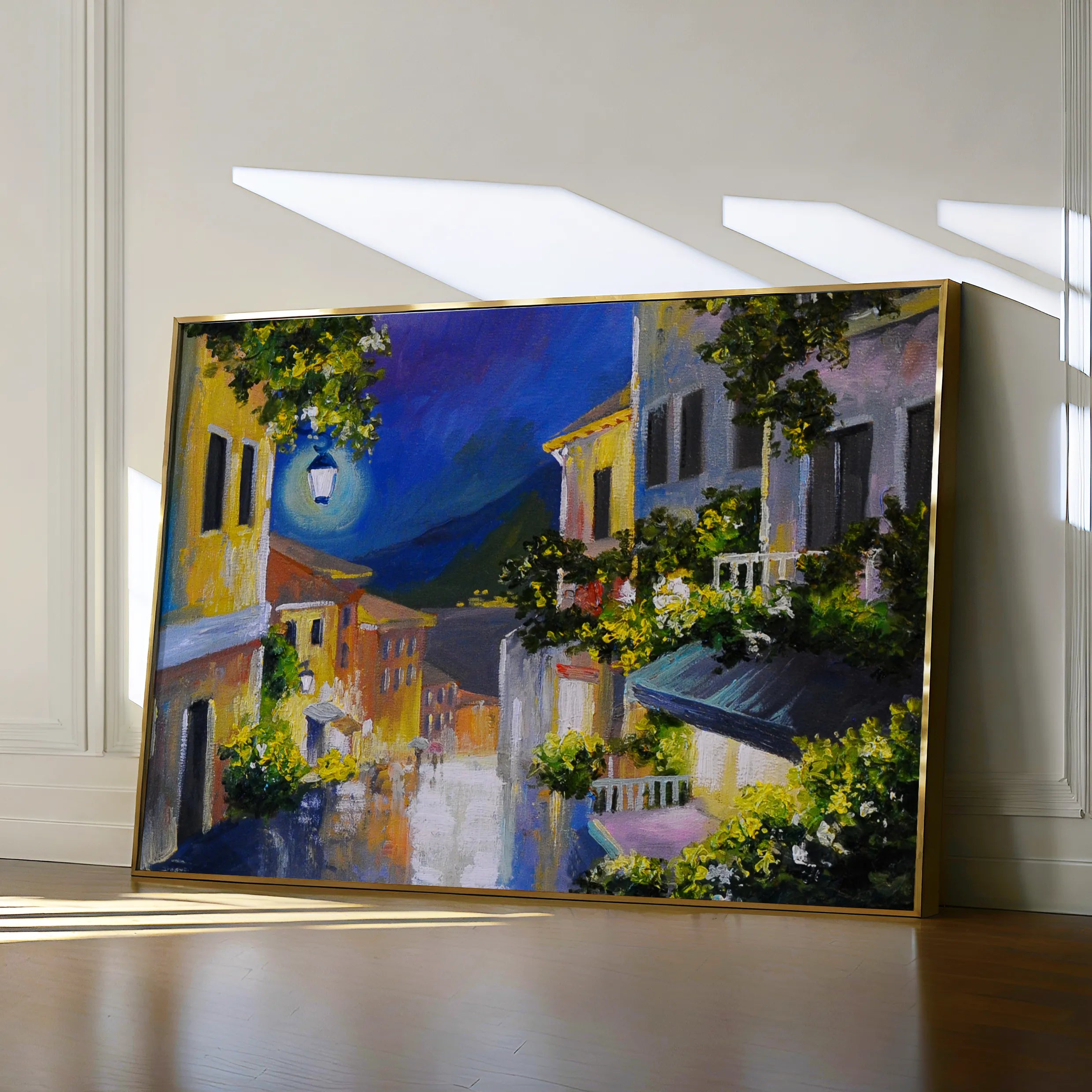 Landscape 134 Canvas Art 18" x 24" / 45 x 60 cm / Black