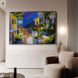 Landscape 134 Canvas Art 18" x 24" / 45 x 60 cm / Black