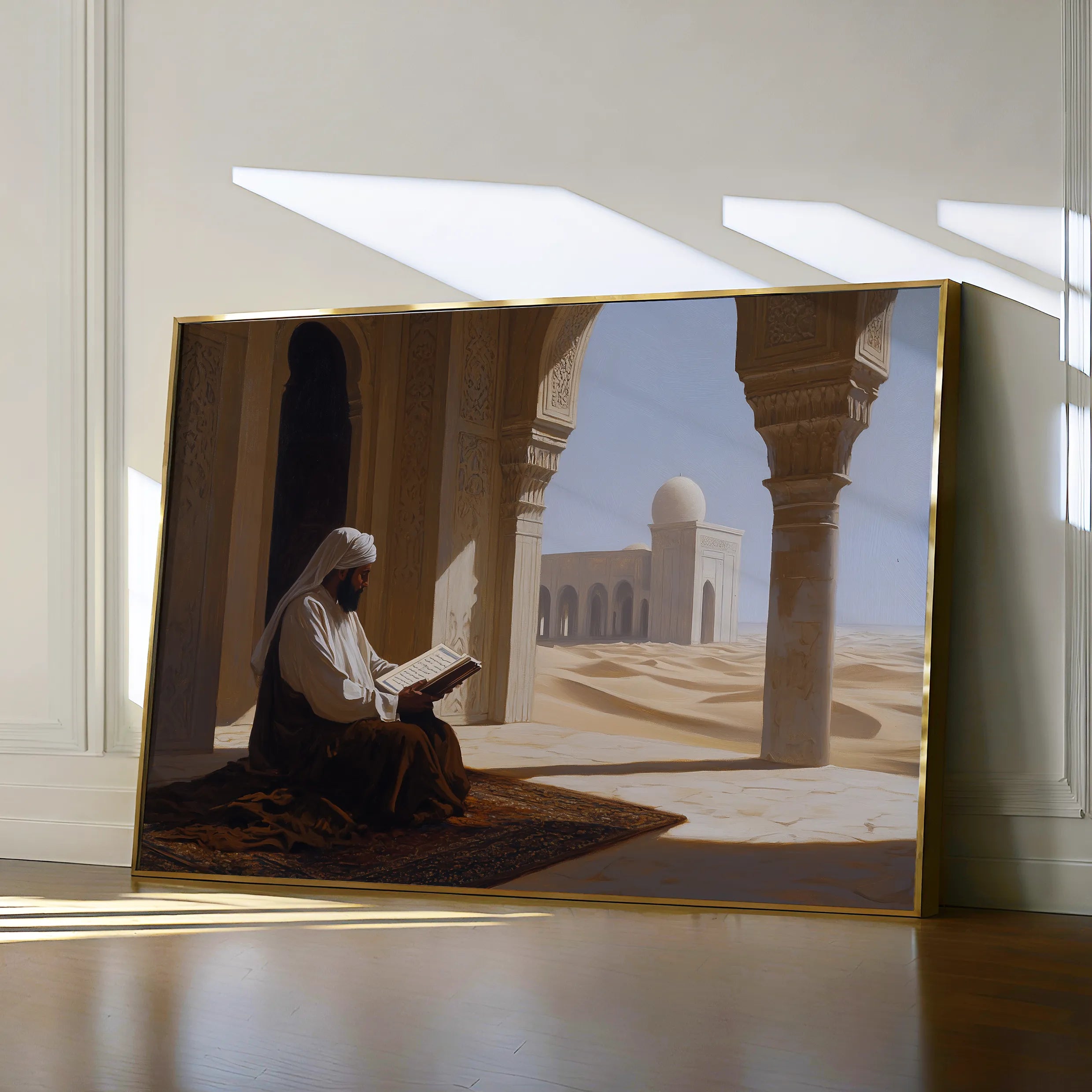 Orientalist 134 Canvas Art 18" x 24" / 45 x 60 cm / Black