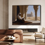 Orientalist 134 Canvas Art 18" x 24" / 45 x 60 cm / Black