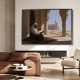 Orientalist 134 Canvas Art 18" x 24" / 45 x 60 cm / Black