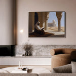 Orientalist 134 Canvas Art 18" x 24" / 45 x 60 cm / Black