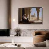 Orientalist 134 Canvas Art 18" x 24" / 45 x 60 cm / Black