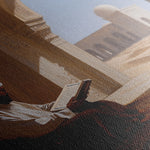 Orientalist 134 Canvas Art 18" x 24" / 45 x 60 cm / Black
