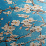 Floral 1340 Canvas Art 16" x 16" / 40 x 40 cm / Black