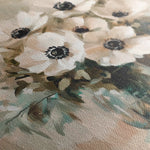 Floral 1345 Canvas Art 60 x 60 cm / Black