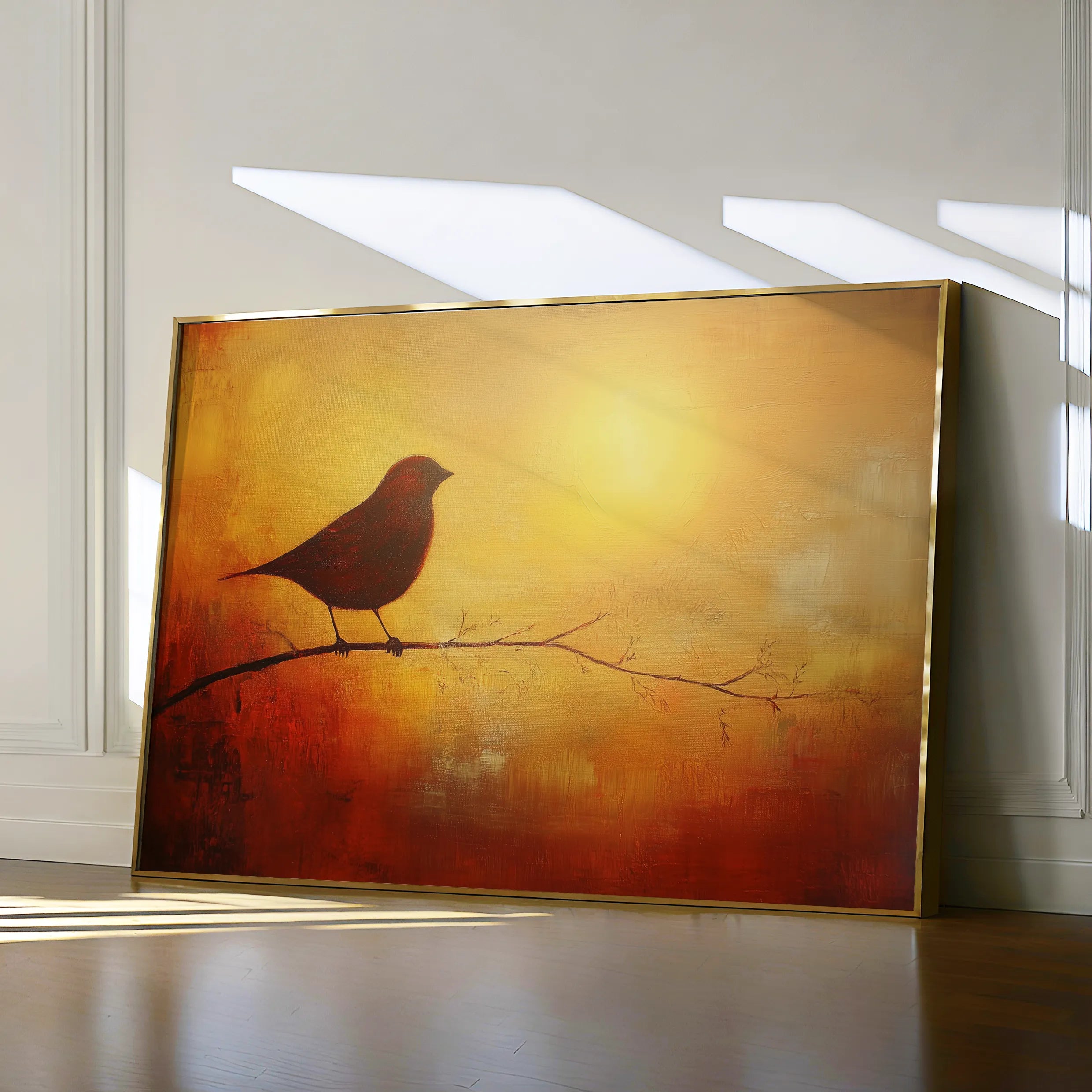 Animals 135 Canvas Art 18" x 24" / 45 x 60 cm / Black