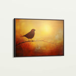 Animals 135 Canvas Art 18" x 24" / 45 x 60 cm / Black