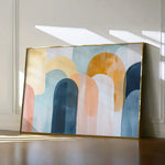 Boho 135 Canvas Art 18" x 24" / 45 x 60 cm / Black