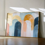 Boho 135 Canvas Art 18" x 24" / 45 x 60 cm / Black