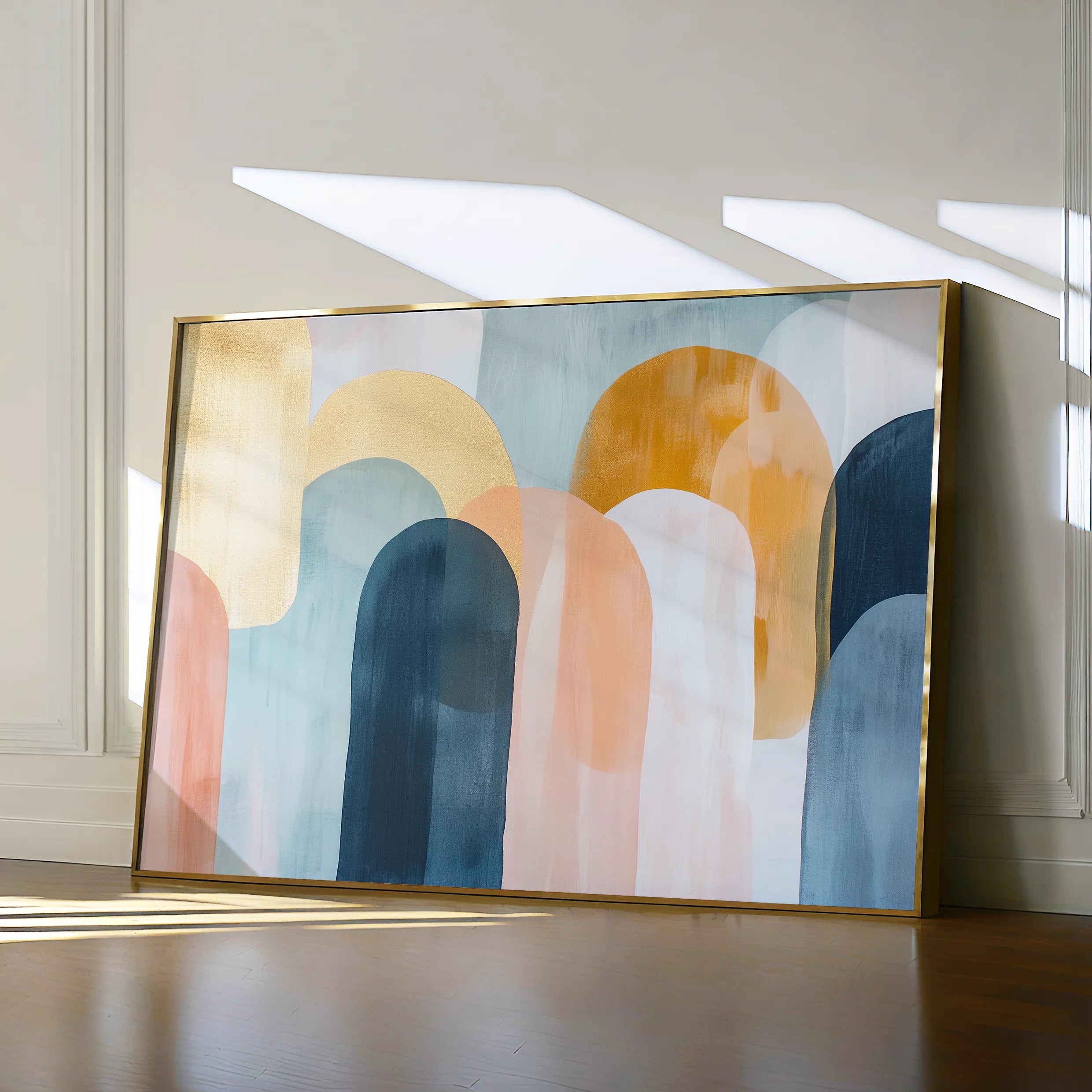 Boho 135 Canvas Art 18" x 24" / 45 x 60 cm / Black