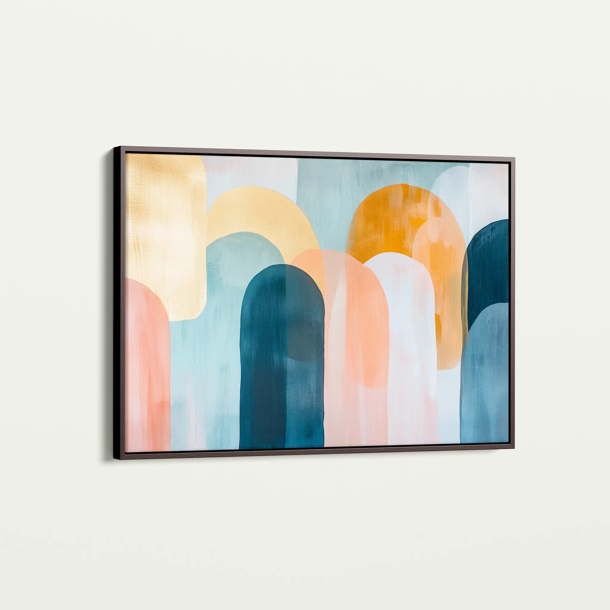 Boho 135 Canvas Art 18" x 24" / 45 x 60 cm / Black