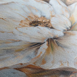Floral 135 Canvas Art 18" x 24" / 45 x 60 cm / Black