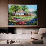 Landscape 135 Canvas Art 18" x 24" / 45 x 60 cm / Black