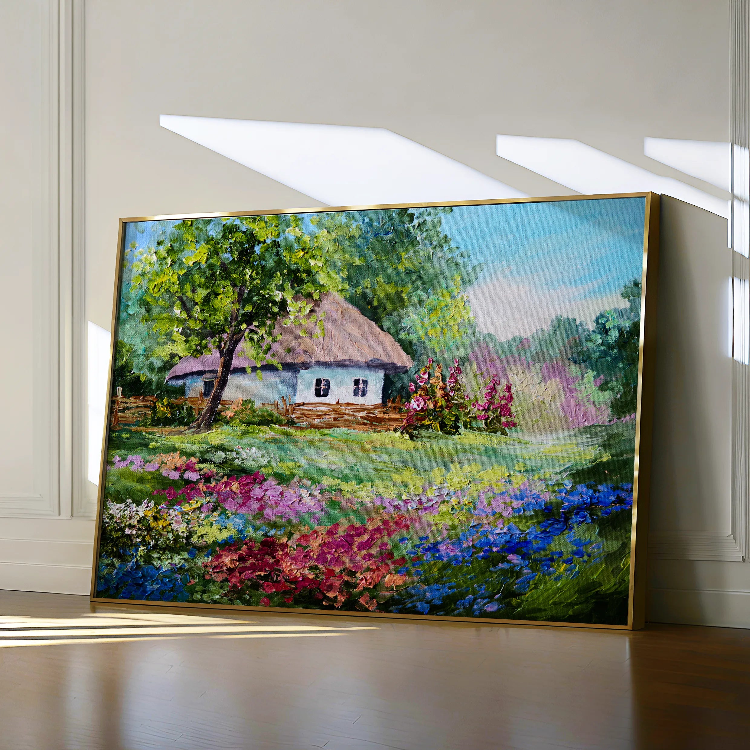Landscape 135 Canvas Art 18" x 24" / 45 x 60 cm / Black