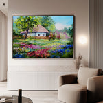 Landscape 135 Canvas Art 18" x 24" / 45 x 60 cm / Black