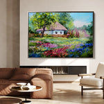 Landscape 135 Canvas Art 18" x 24" / 45 x 60 cm / Black