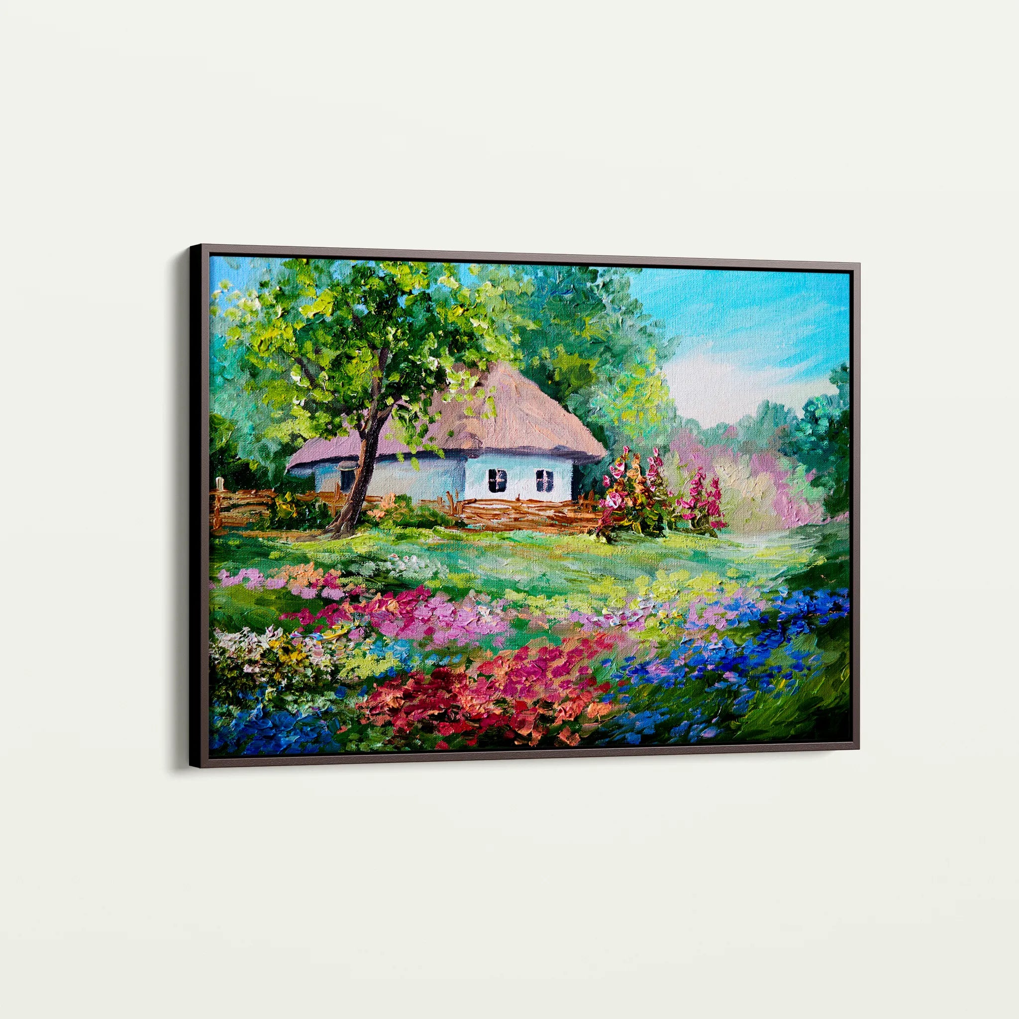 Landscape 135 Canvas Art 18" x 24" / 45 x 60 cm / Black