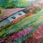 Landscape 135 Canvas Art 18" x 24" / 45 x 60 cm / Black