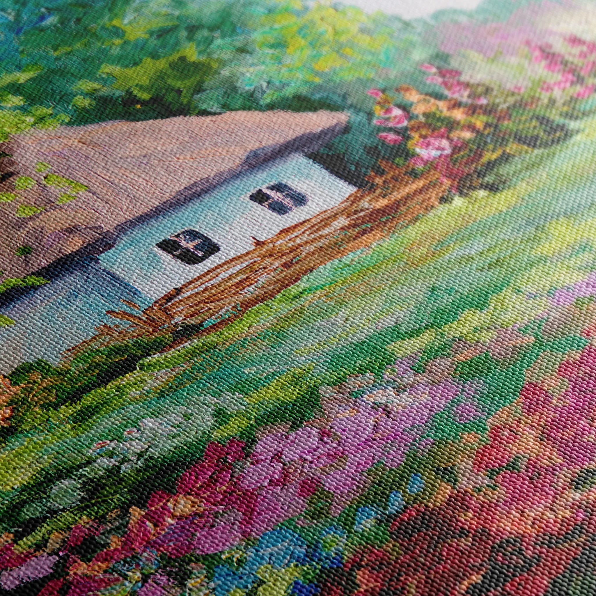 Landscape 135 Canvas Art 18" x 24" / 45 x 60 cm / Black