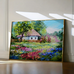 Landscape 135 Canvas Art 60 x 40 cm / Black