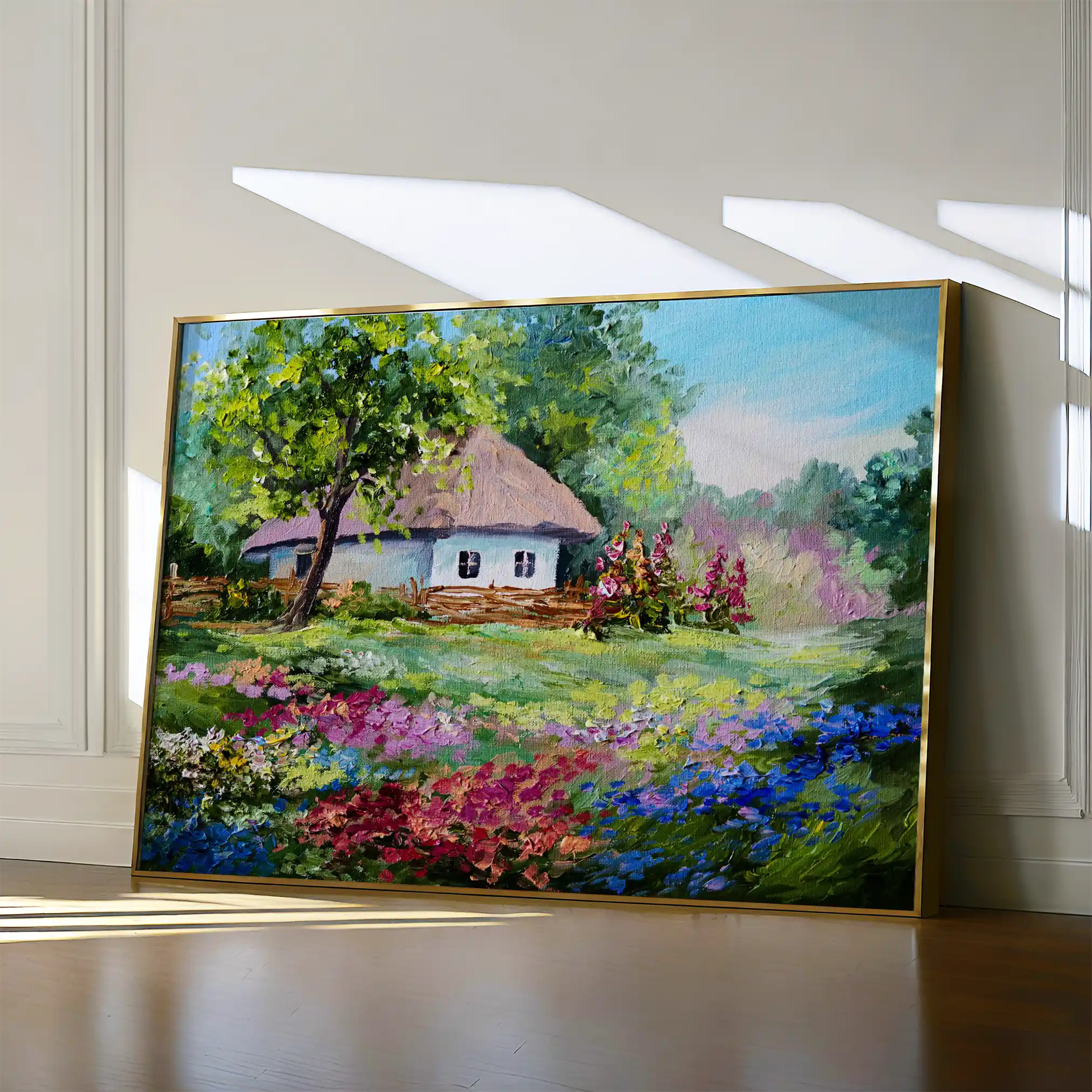 Landscape 135 Canvas Art 60 x 40 cm / Black