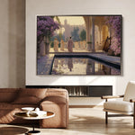 Orientalist 135 Canvas Art 18" x 24" / 45 x 60 cm / Black
