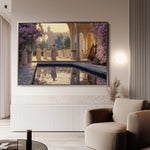 Orientalist 135 Canvas Art 18" x 24" / 45 x 60 cm / Black