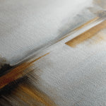 Abstract 1352 Canvas Art 16" x 16" / 40 x 40 cm / Black