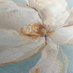 Floral 1353 Canvas Art 16" x 16" / 40 x 40 cm / Black