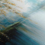 Abstract 1354 Canvas Art 16" x 16" / 40 x 40 cm / Black