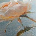 Floral 1354 Canvas Art 16" x 16" / 40 x 40 cm / Black