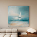 Floral 1355 Canvas Art 16" x 16" / 40 x 40 cm / Black