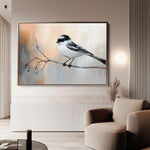 Animals 136 Canvas Art 18" x 24" / 45 x 60 cm / Black