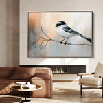 Animals 136 Canvas Art 18" x 24" / 45 x 60 cm / Black