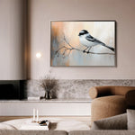 Animals 136 Canvas Art 18" x 24" / 45 x 60 cm / Black