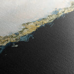 Abstract 136 Canvas Art 60 x 40 cm / Black
