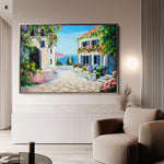 Landscape 136 Canvas Art 18" x 24" / 45 x 60 cm / Black