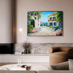 Landscape 136 Canvas Art 60 x 40 cm / Black