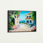 Landscape 136 Canvas Art 60 x 40 cm / Black
